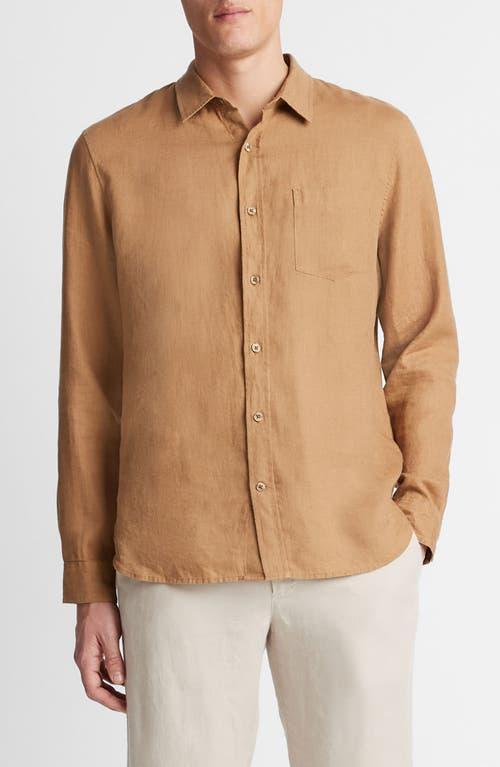 Mens Linen Sport Shirt Product Image