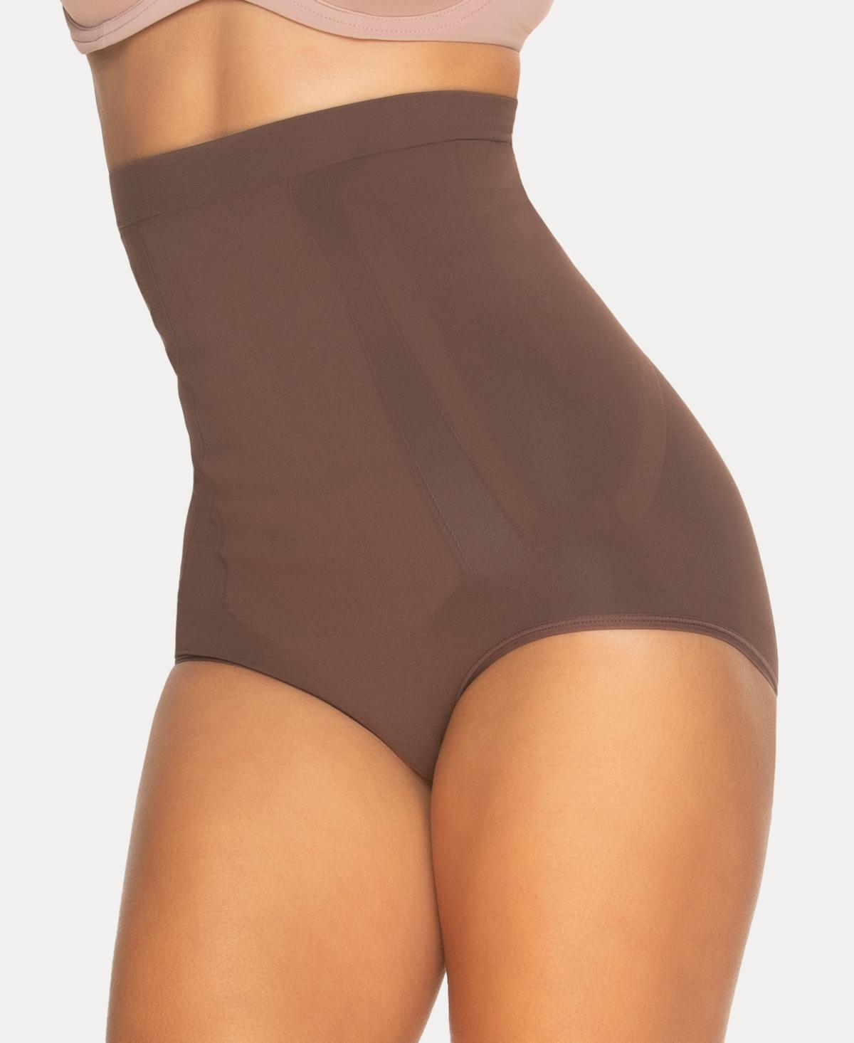 Women's Jezebel Fusion Hi-Waist Firm Control Shaper Panty 640161, Size: Small, Brown Cca Product Image