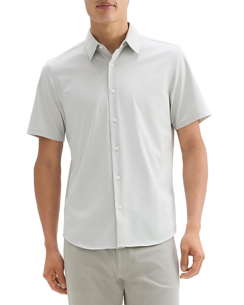 Mens Irving Short Sleeve Shirt in Structure Knit Product Image