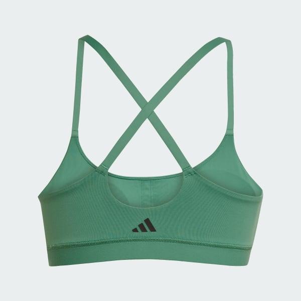 adidas All Me Light Support Bra Core Black XL A-B Womens Product Image