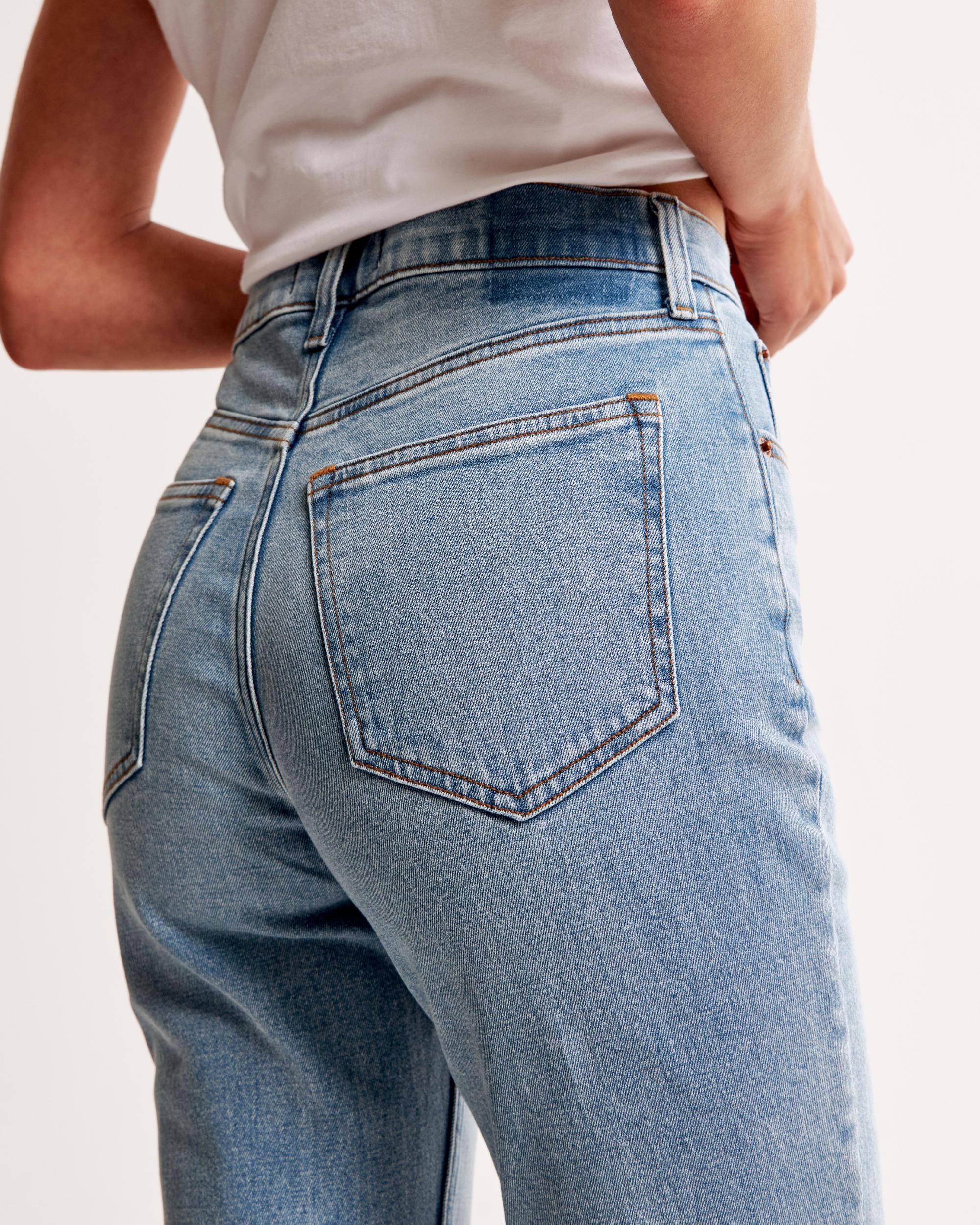 Ultra High Rise Ankle Straight Jean Product Image