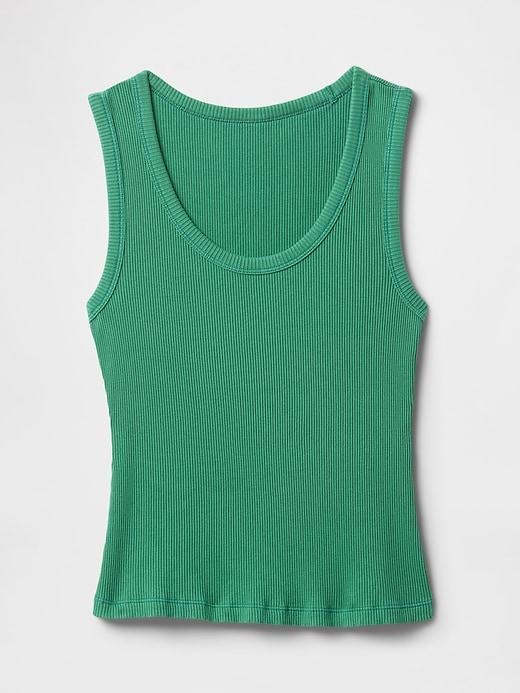 Rib Scoop Tank Top Product Image
