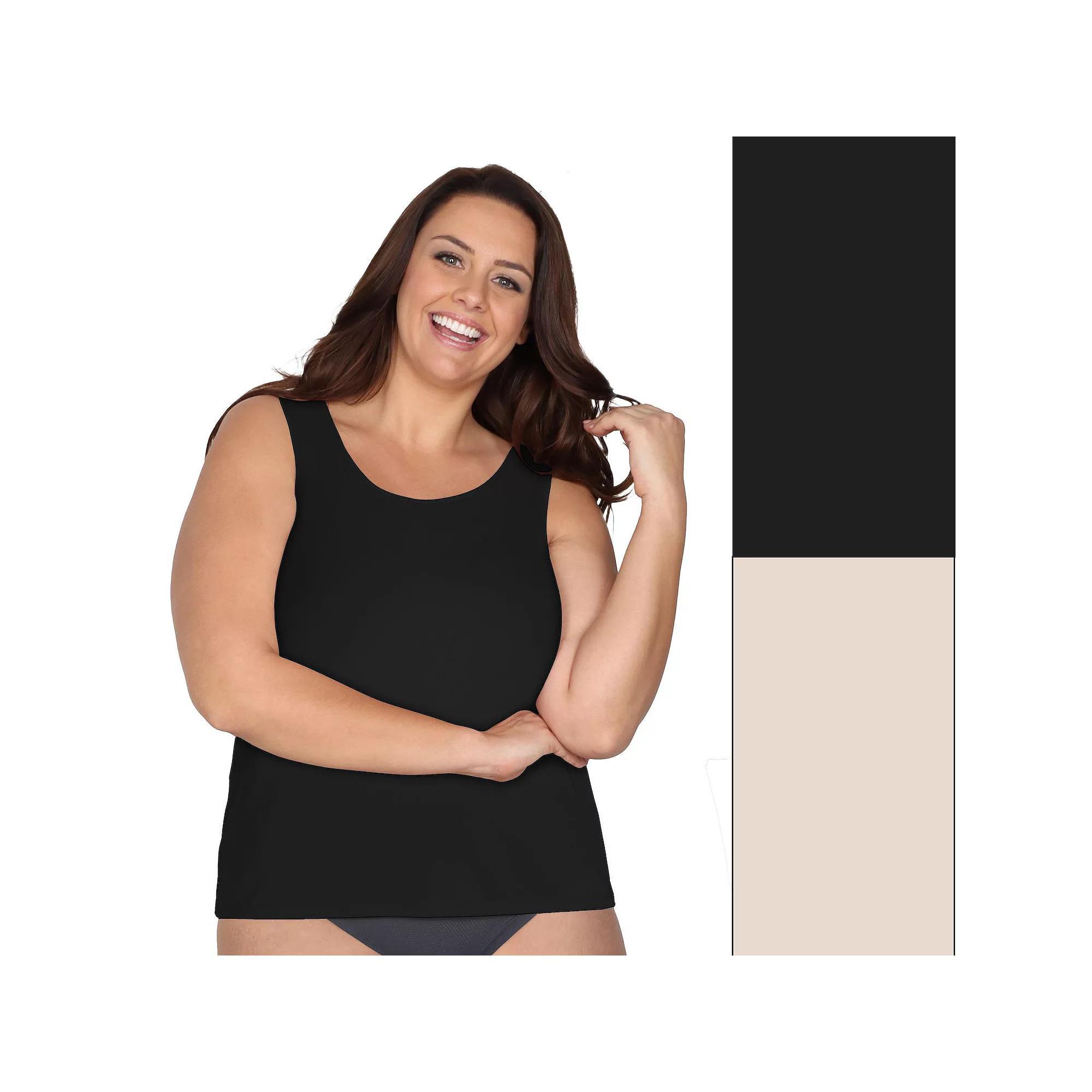 Plus Size Fruit of the Loom Fit for Me Tank Top, Womens Product Image