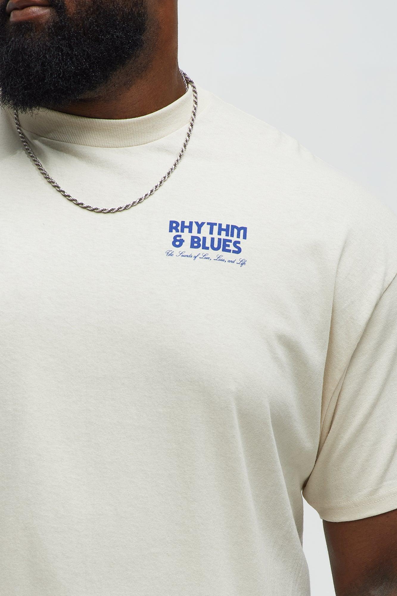 Rhythm & Blues Short Sleeve Tee - Cream Product Image