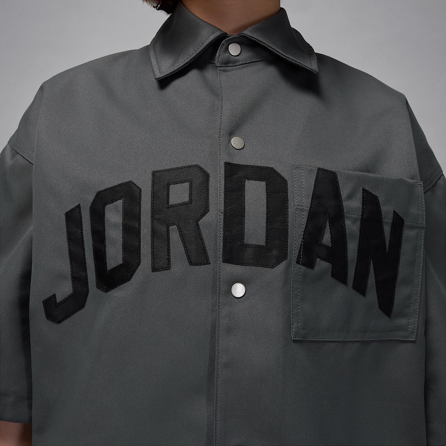 Women's Jordan Flight Woven Short-Sleeve Top Product Image