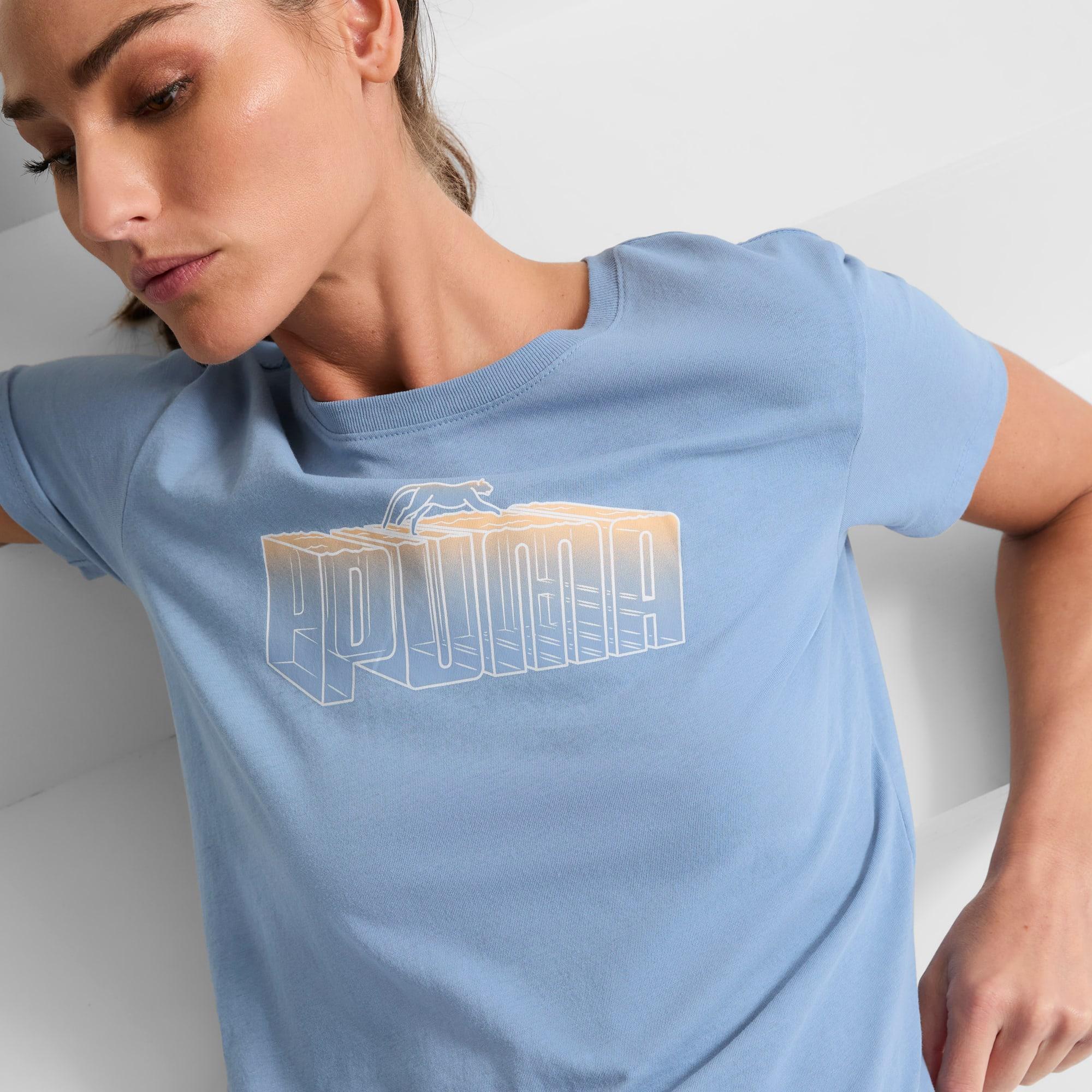 PUMA Novelty Fade Out Womens T-Shirt Product Image