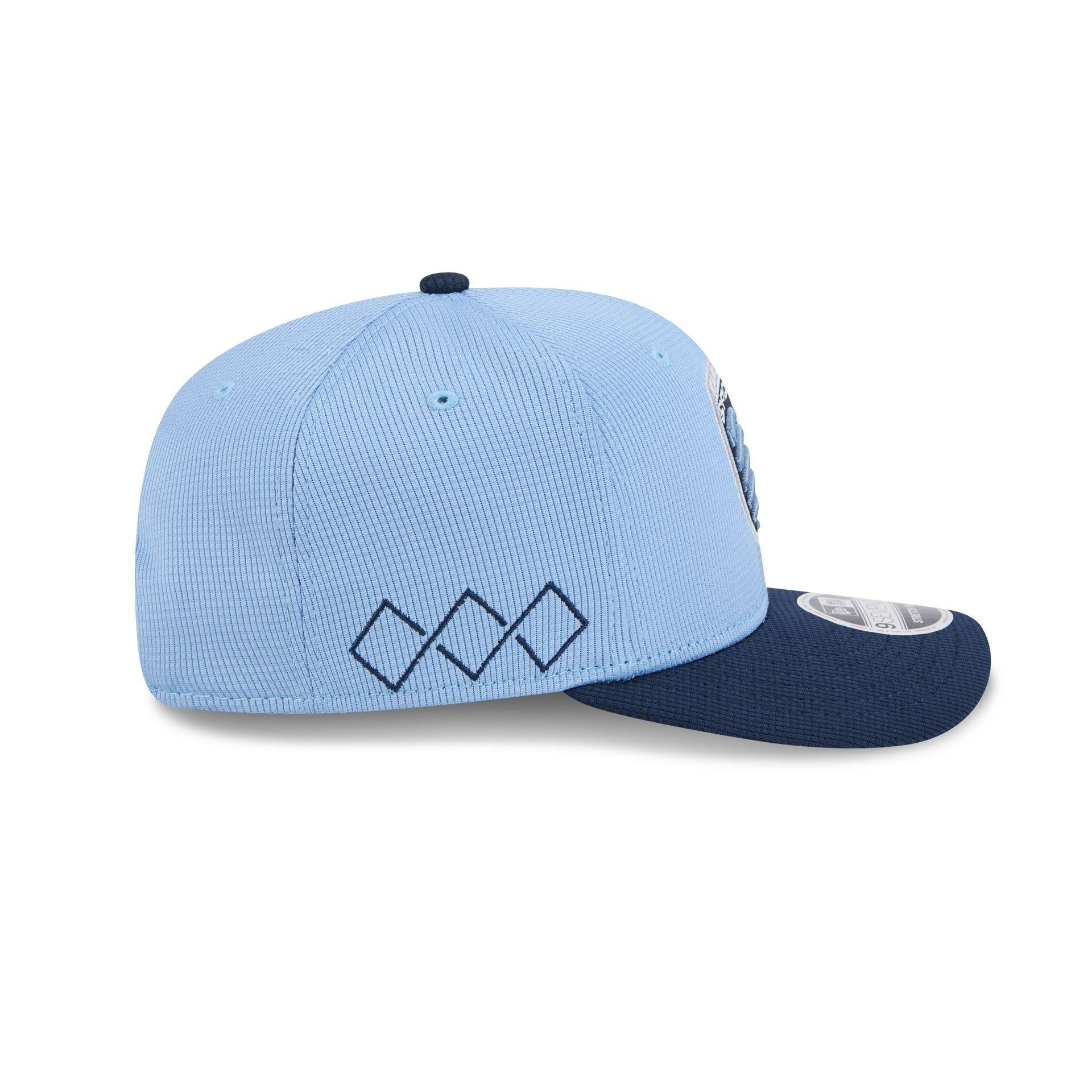 Los Angeles Lakers Circle Patch 9SEVENTY Stretch-Snap Hat Male Product Image