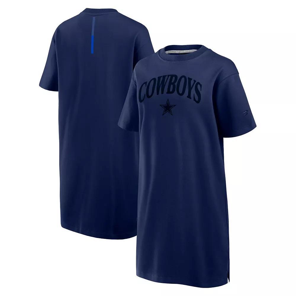 Women's Fanatics Navy Dallas Cowboys Elements Go Tri-Blend Dress, Size: XL, Blue Product Image