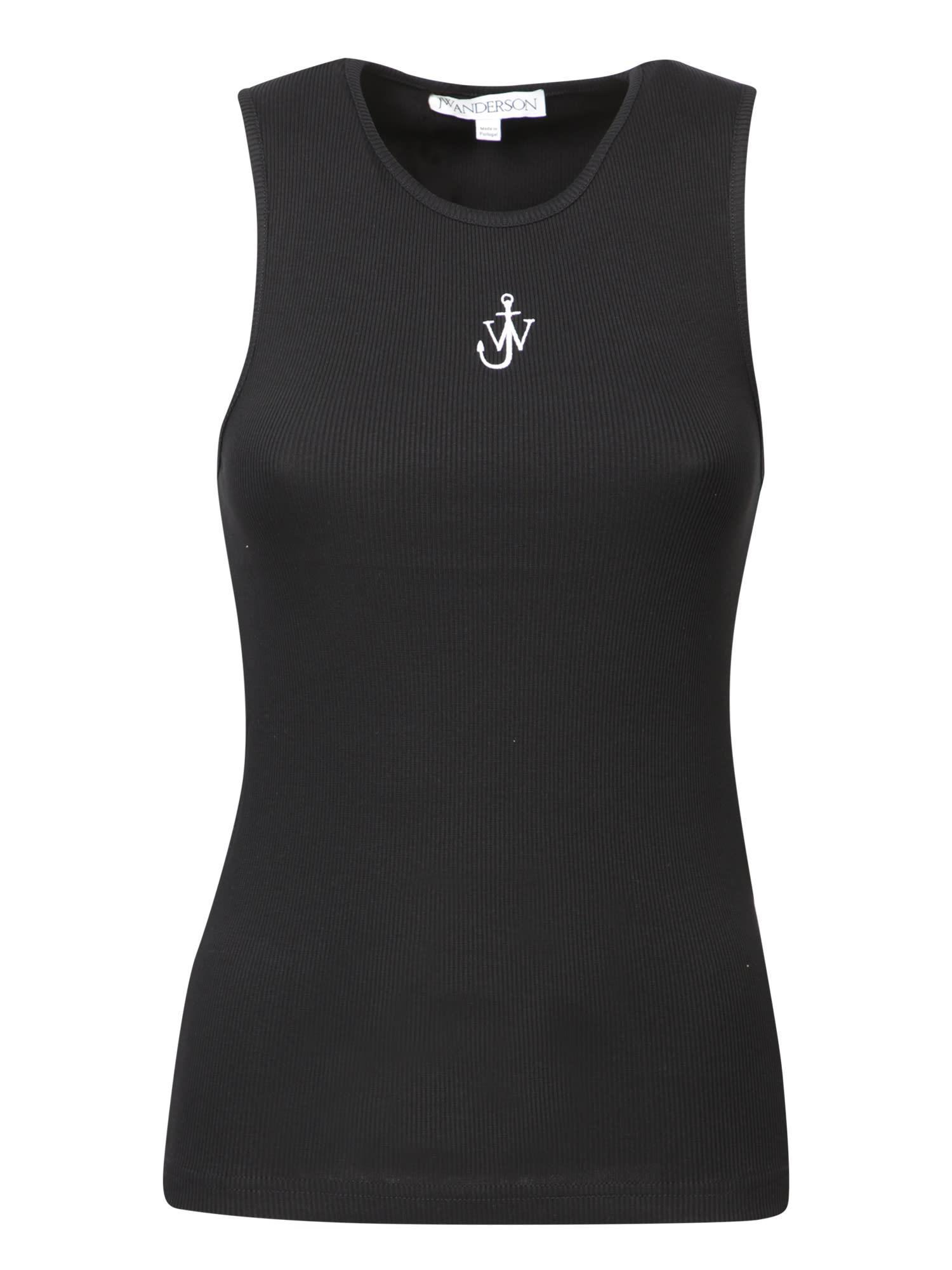 JW ANDERSON Anchor Tank Top In Black Product Image