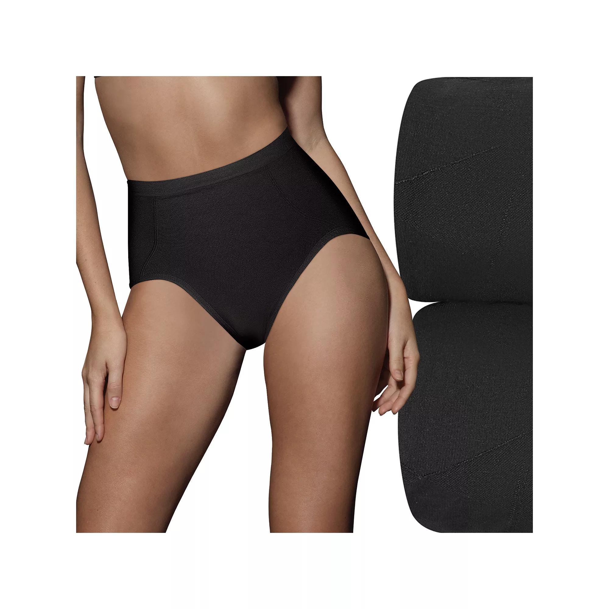 Bali 2-pack Ultra-Firm Control Seamless Shaping Brief Panty X245, Womens Product Image
