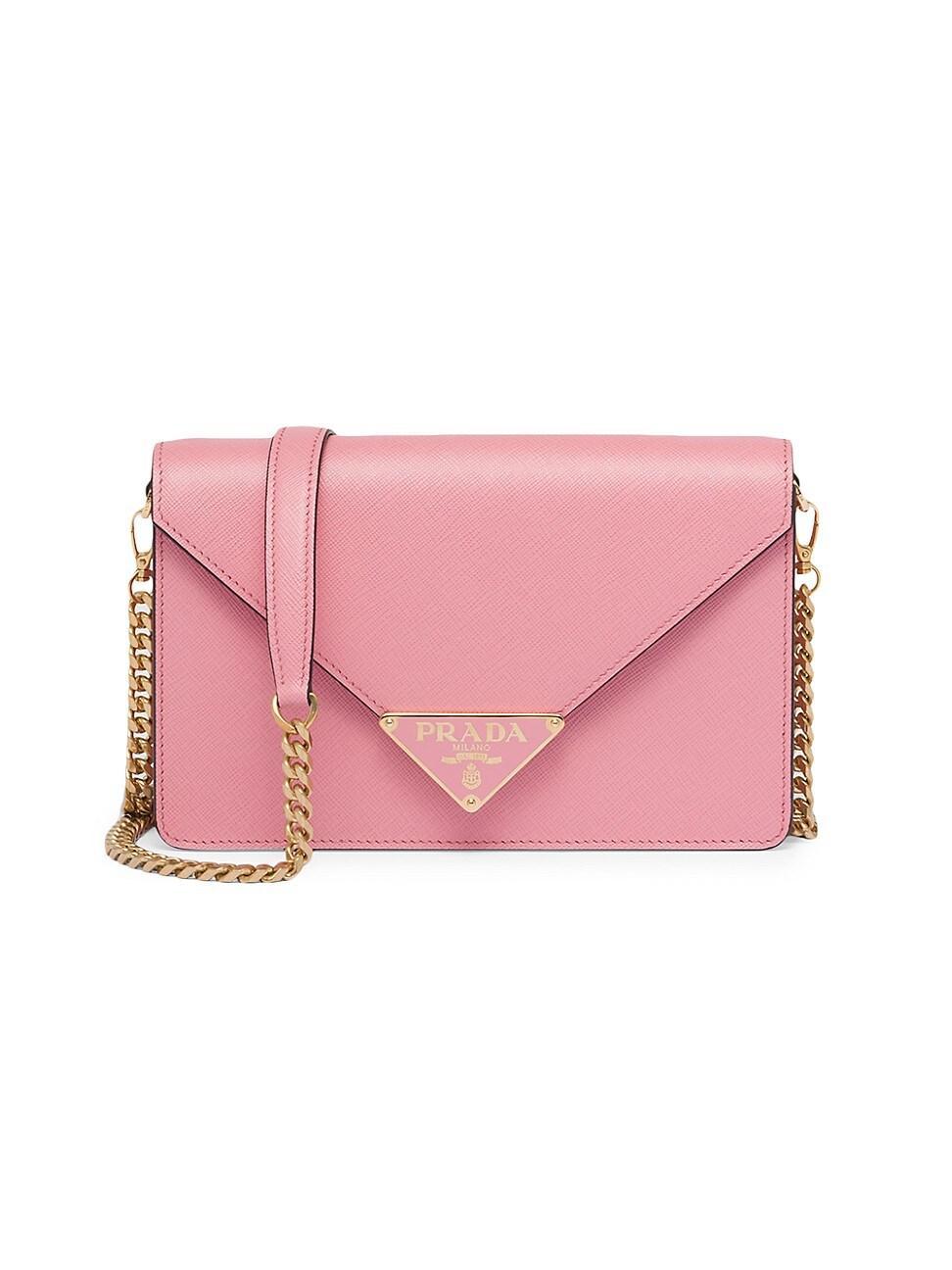 Womens Saffiano Leather Shoulder Bag Product Image