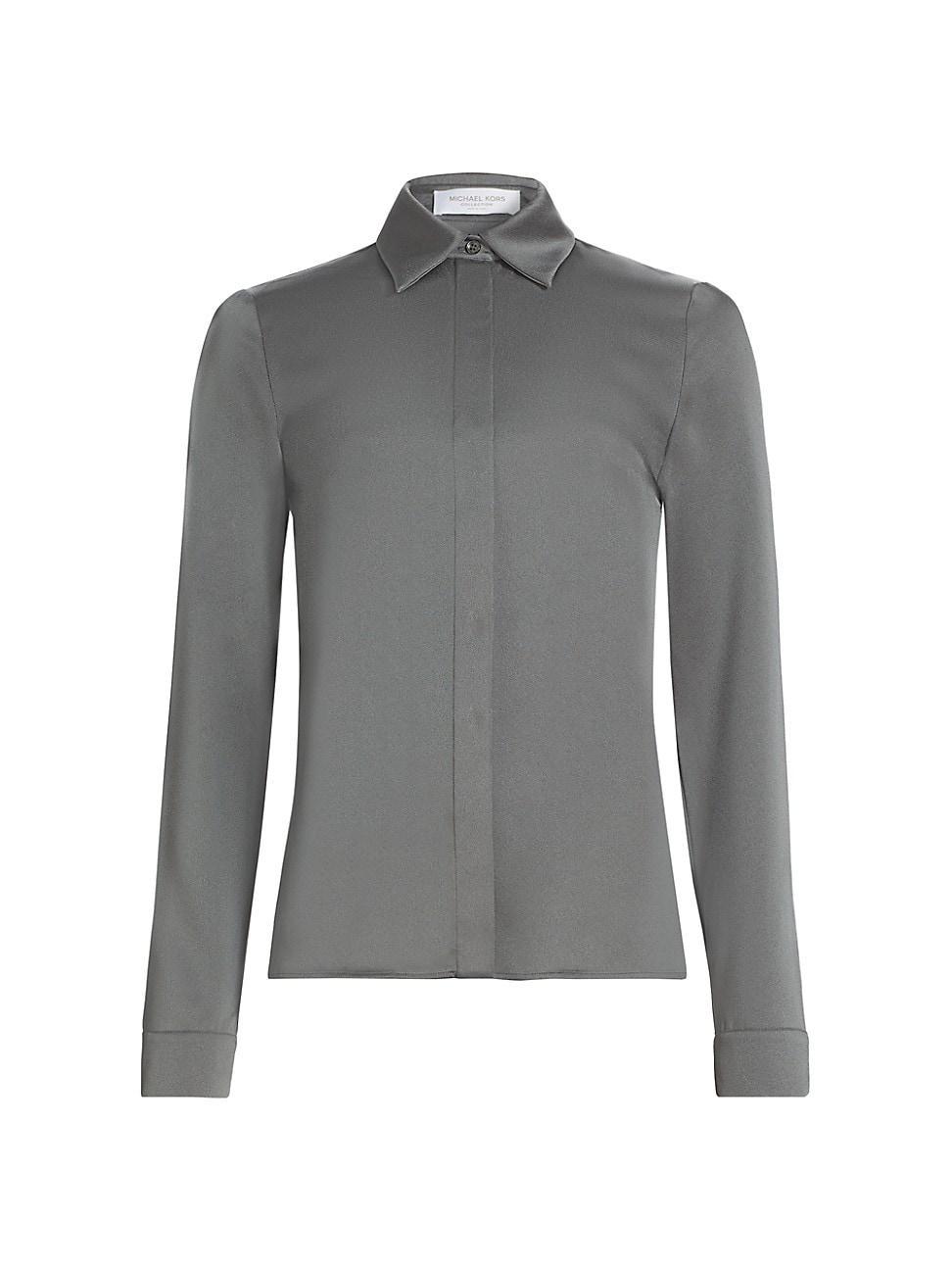 Womens Hansen Charmeuse Shirt Product Image