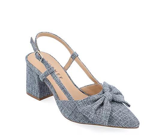 Journee Tailynn Women's Dressy Pumps, Size: 12 Wide, Grey Product Image
