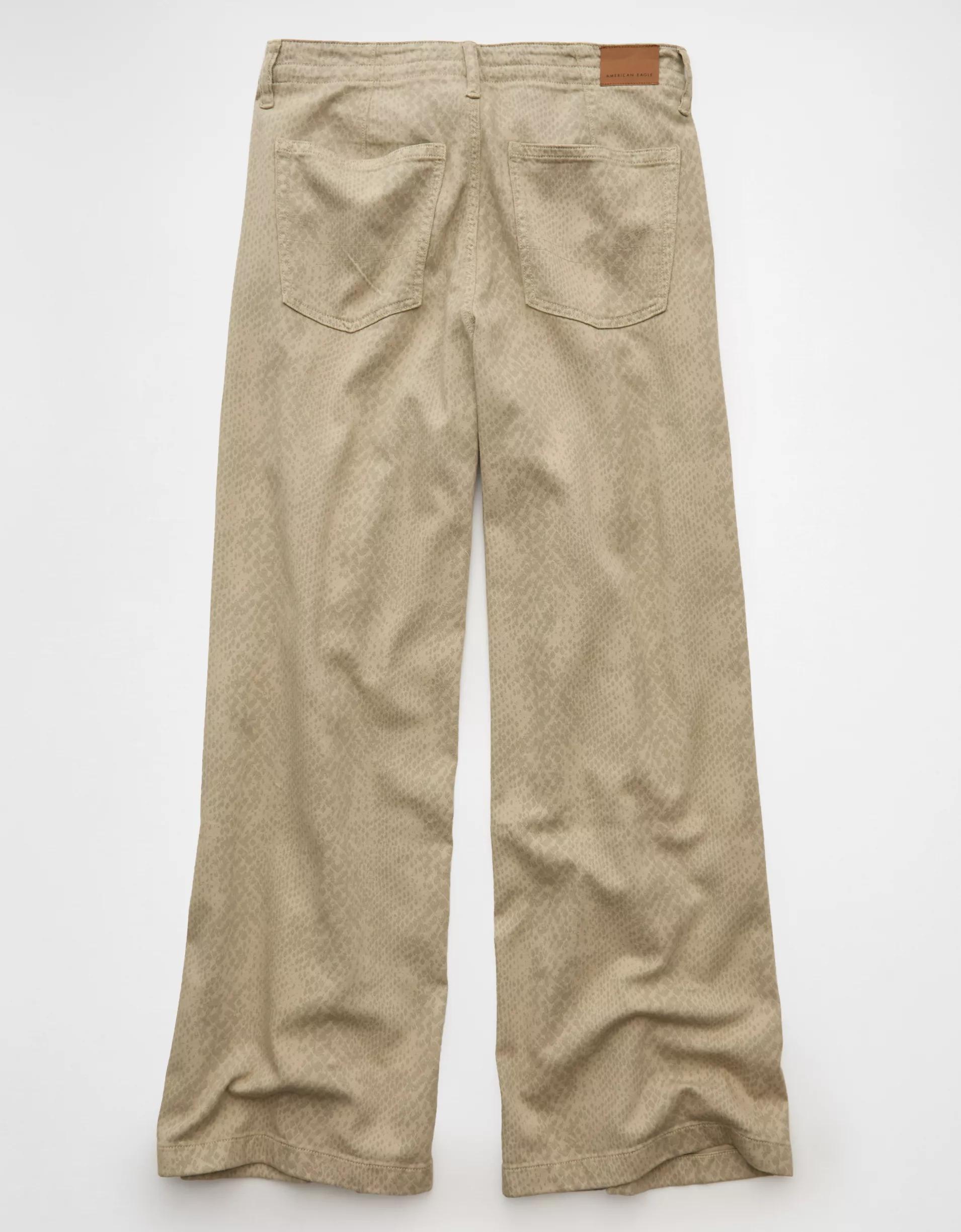 AE Dreamy Drape Stretch Low-Rise Ultra Wide-Leg Pant Product Image