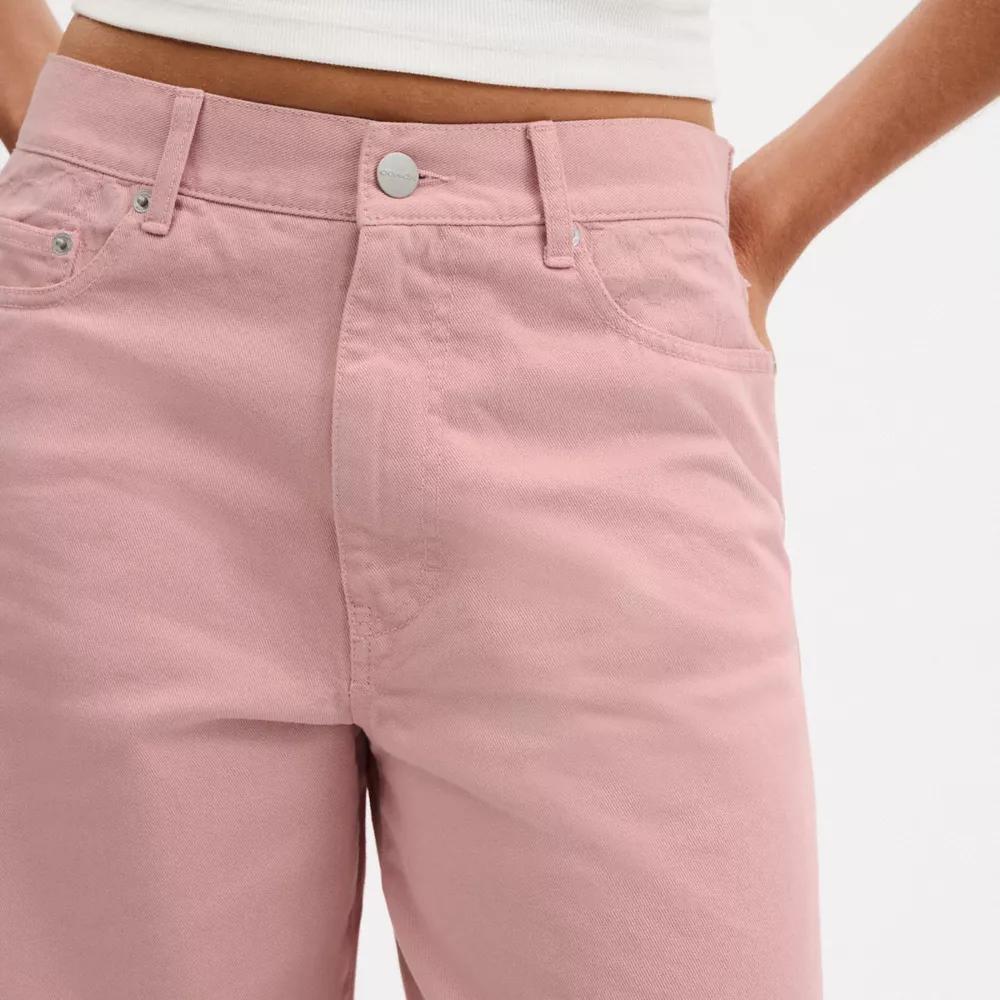 Denim Skater Shorts Product Image