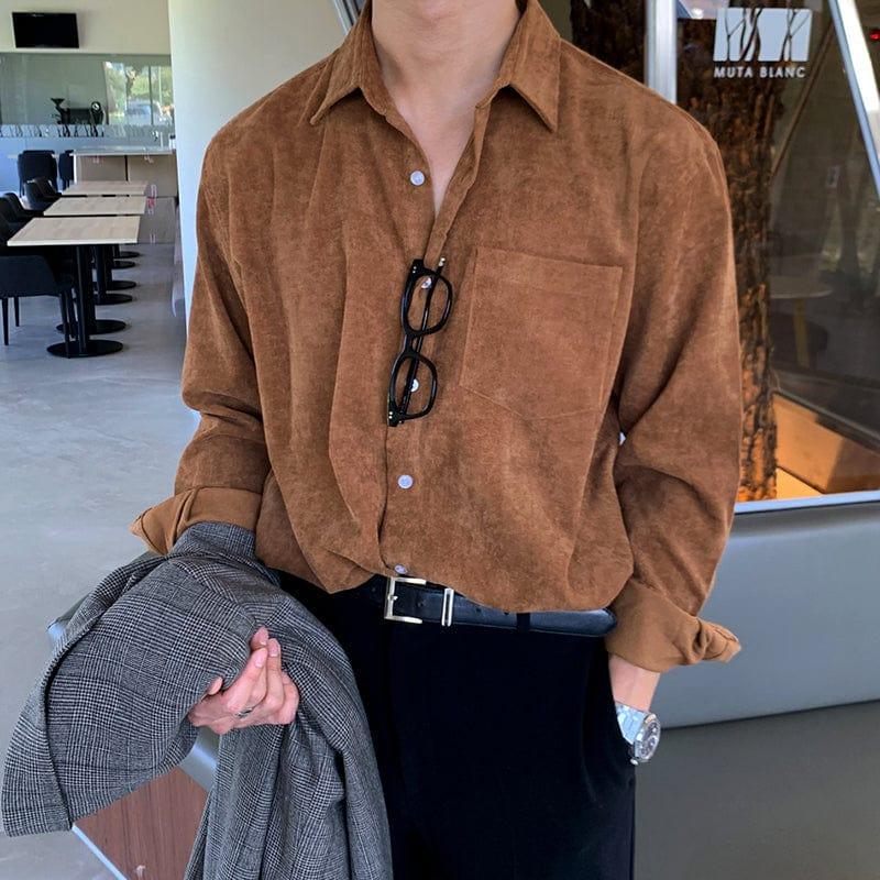 RT No. 6319 CORDUROY COLLAR SHIRT Product Image