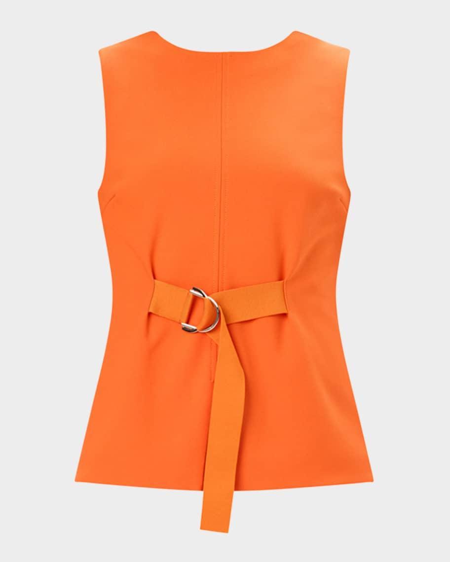 The Jemma Sleeveless Gathered Top Product Image