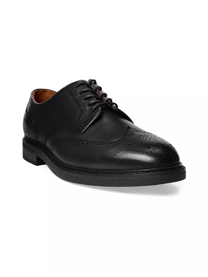 Mens Asher Leather Wingtip Shoes Product Image