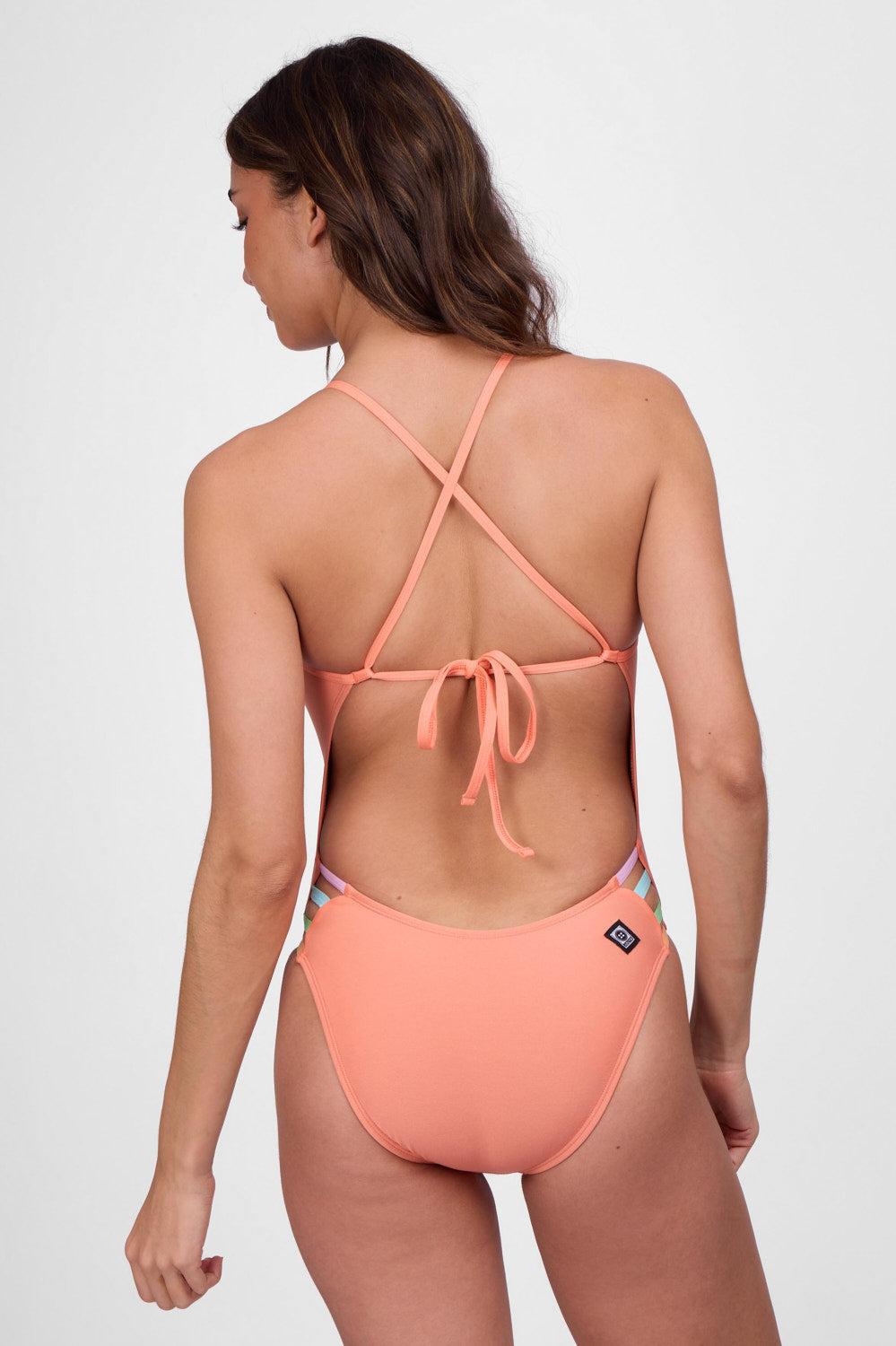 Gavin One Piece Swimsuit - Navy Contrast Female Product Image