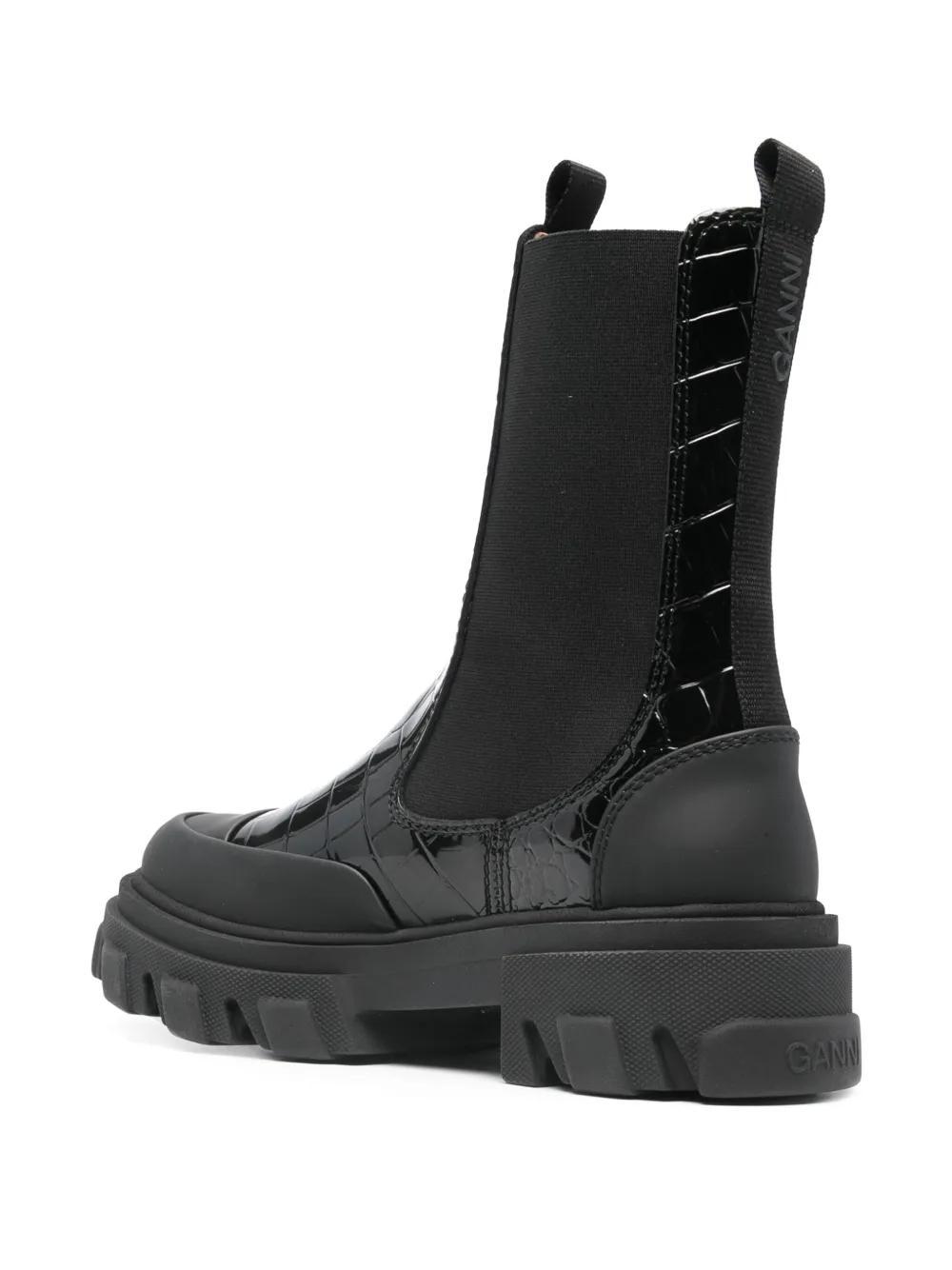 croc-effect Chelsea boots Product Image