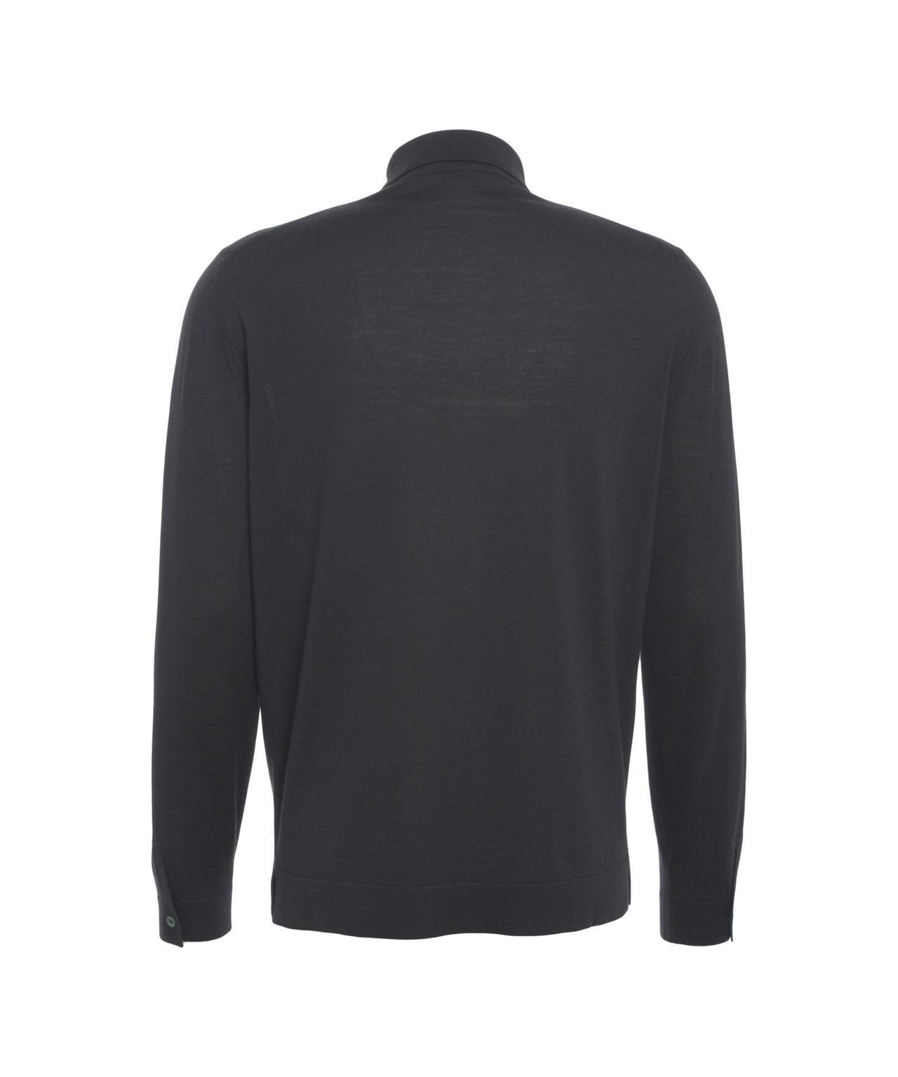 Knit virgin wool shirt Product Image