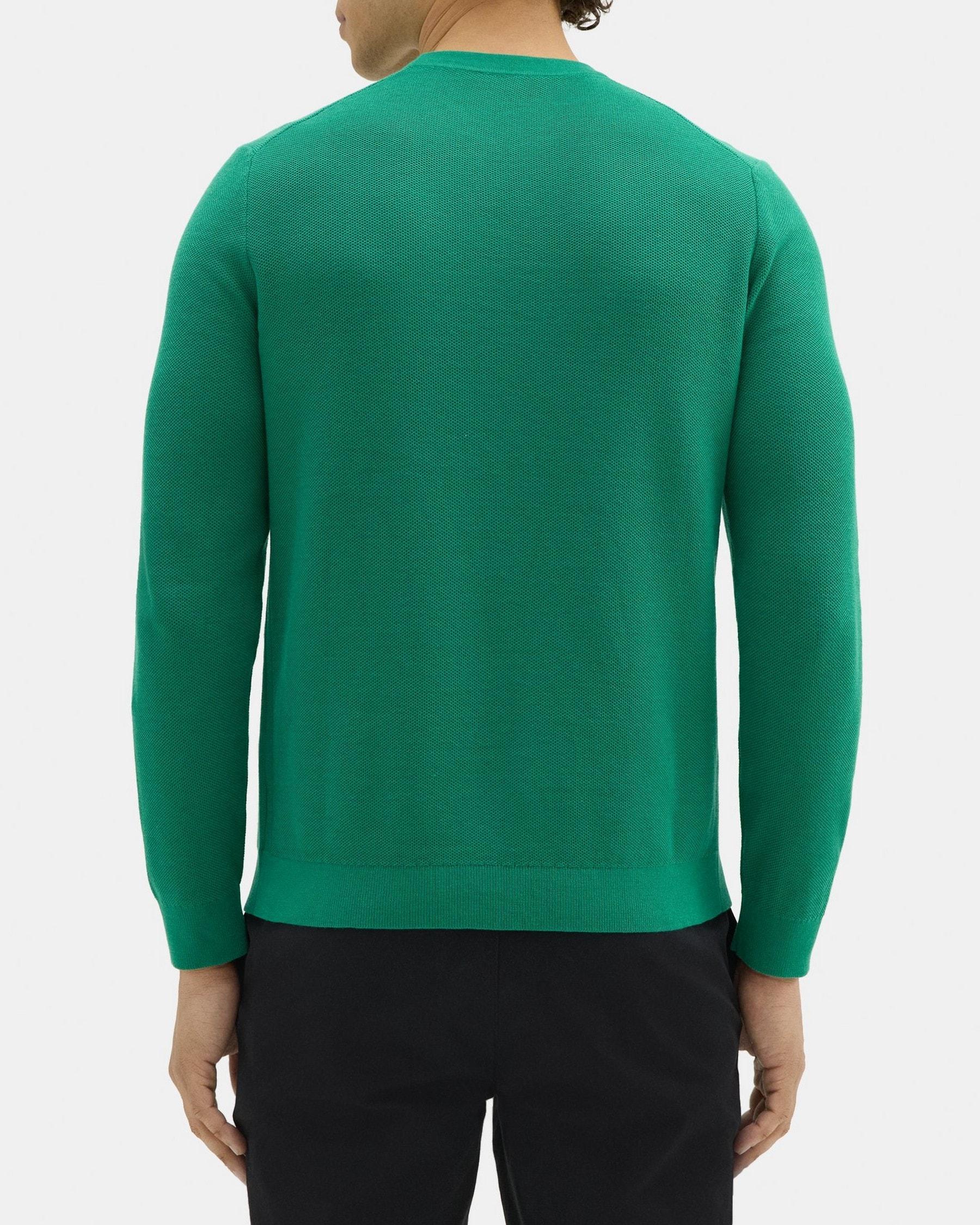 Crewneck Sweater in Organic Cotton Product Image