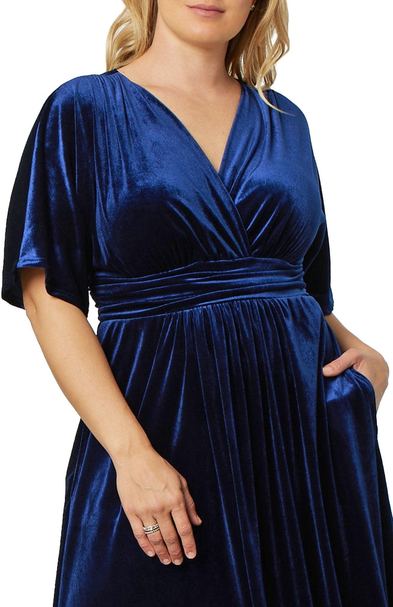 Verona Velvet Evening Gown - Plus Product Image