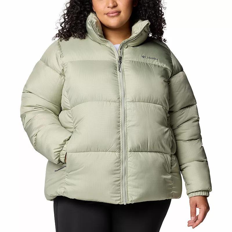 Plus Size Columbia Puffect II Full Zip Puffer Jacket, Women's, Size: 3XL, Clematis Blue Product Image