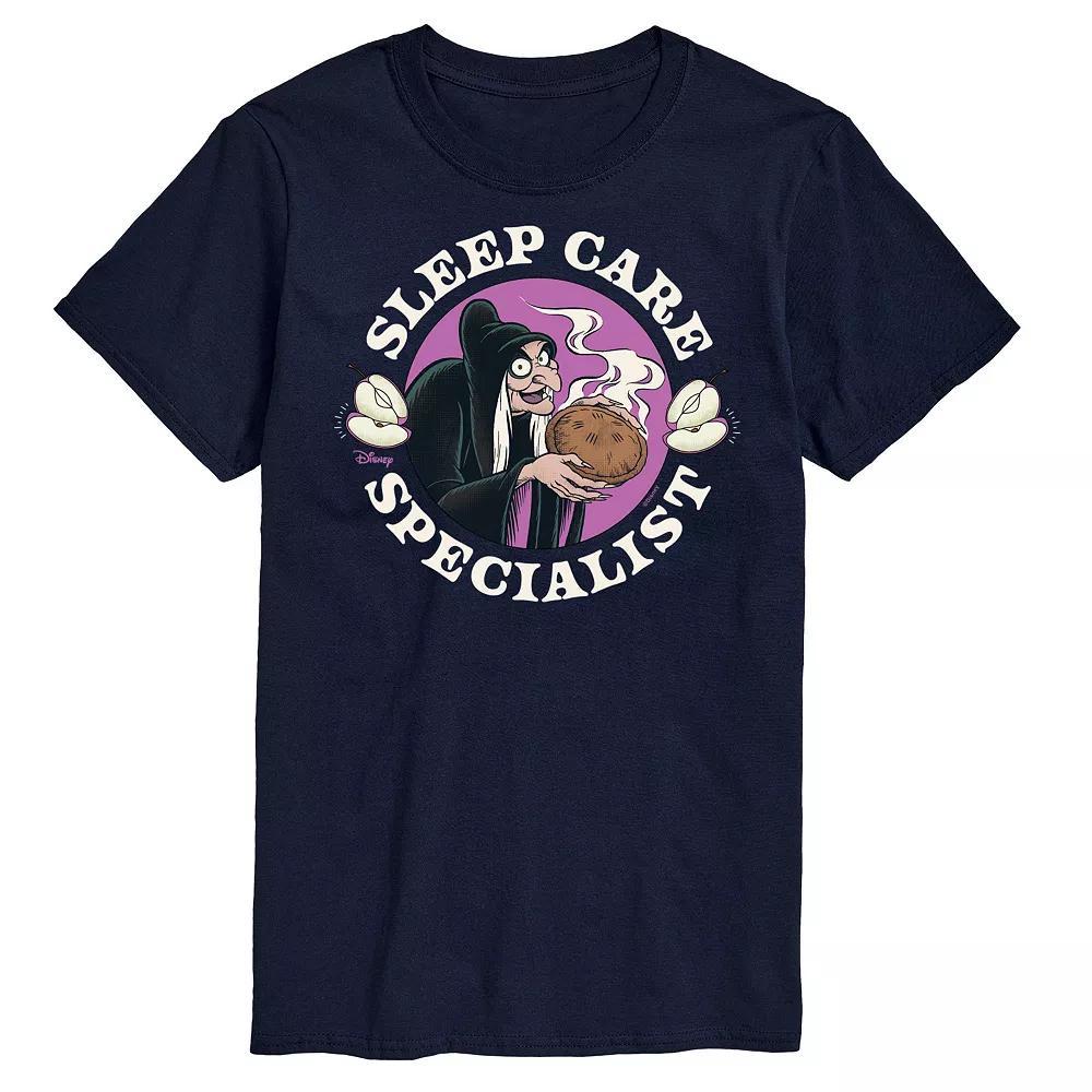 Disney Villains Evil Queen Mens Sleep Care Specialist Graphic Tee Product Image