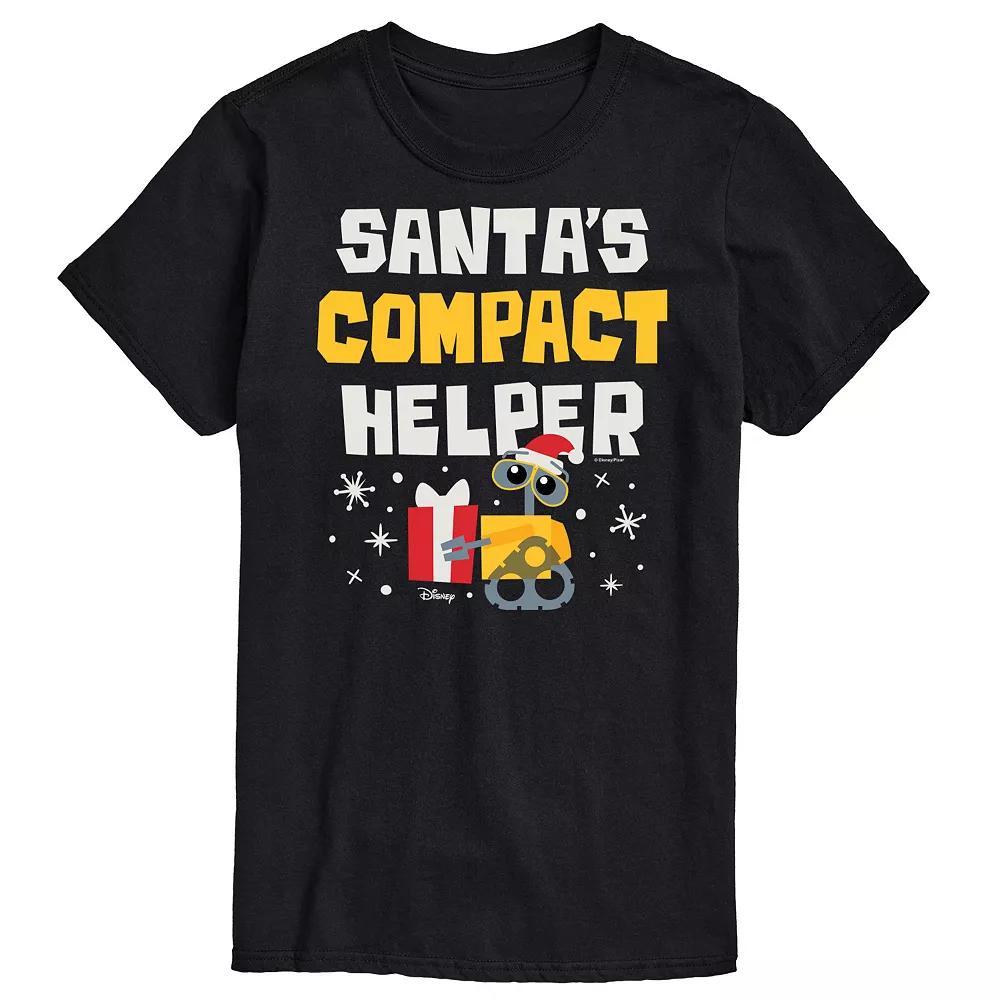Disney / Pixars WALL-E Mens Santas Compact Helper Graphic Tee Product Image