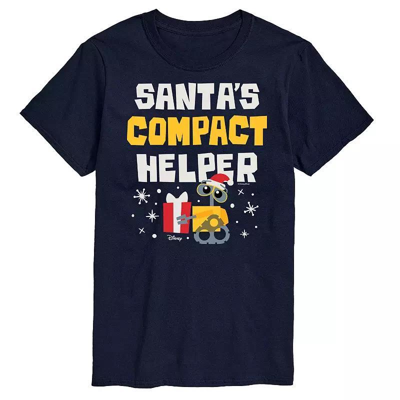 Disney / Pixars WALL-E Mens Santas Compact Helper Graphic Tee Product Image
