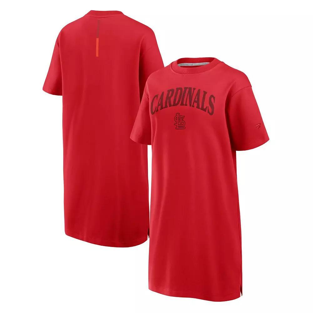 Women's Fanatics Red St. Louis Cardinals Elements Cotton Dress, Size: 2XL Product Image