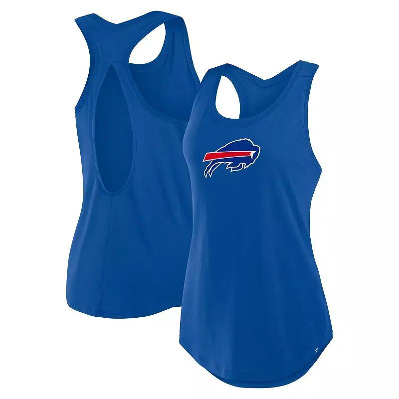 Women's Fanatics Aqua Miami Dolphins Iron Fan Tank Top, Size: 2XL, Turquoise A Product Image