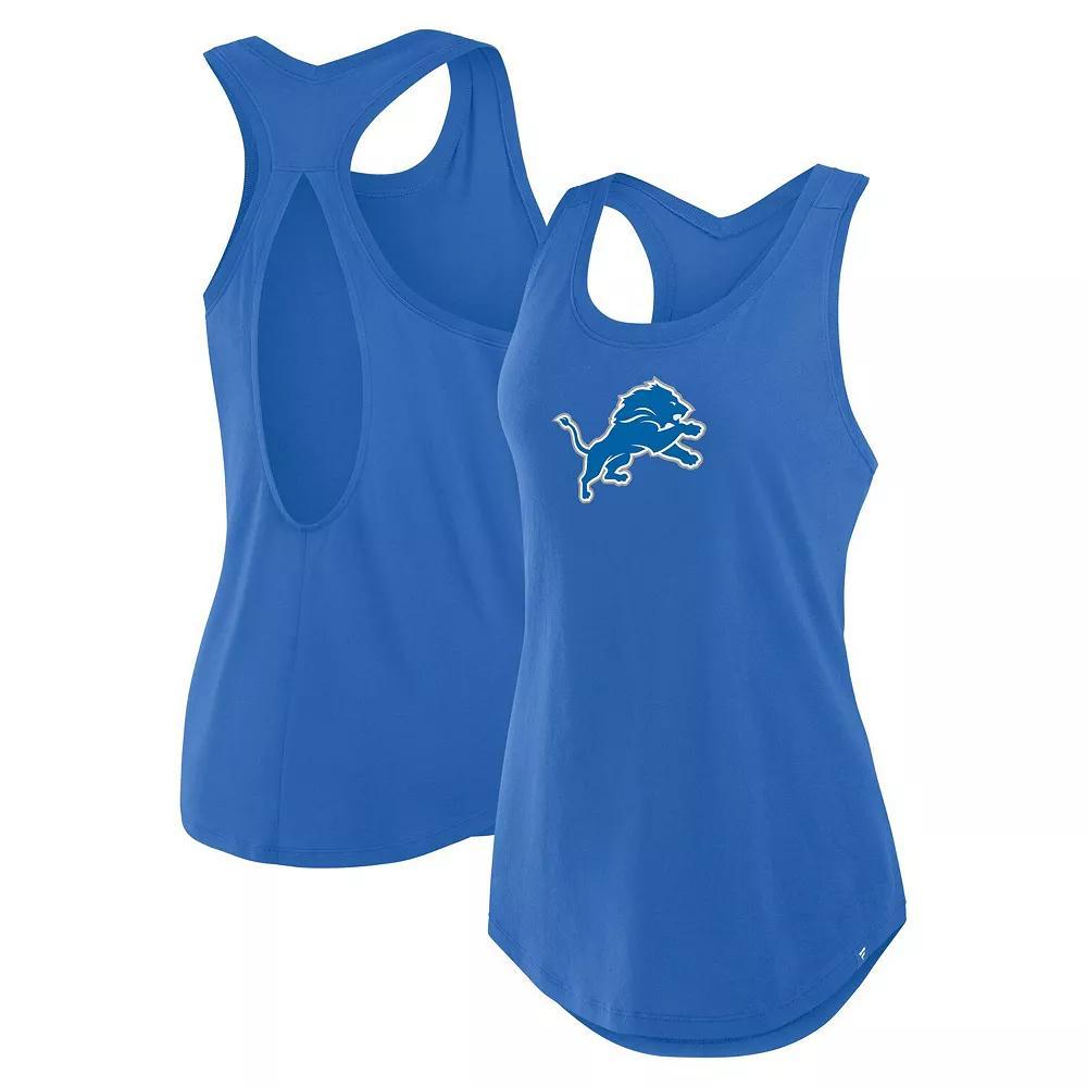 Women's Fanatics Aqua Miami Dolphins Iron Fan Tank Top, Size: 2XL, Turquoise A Product Image