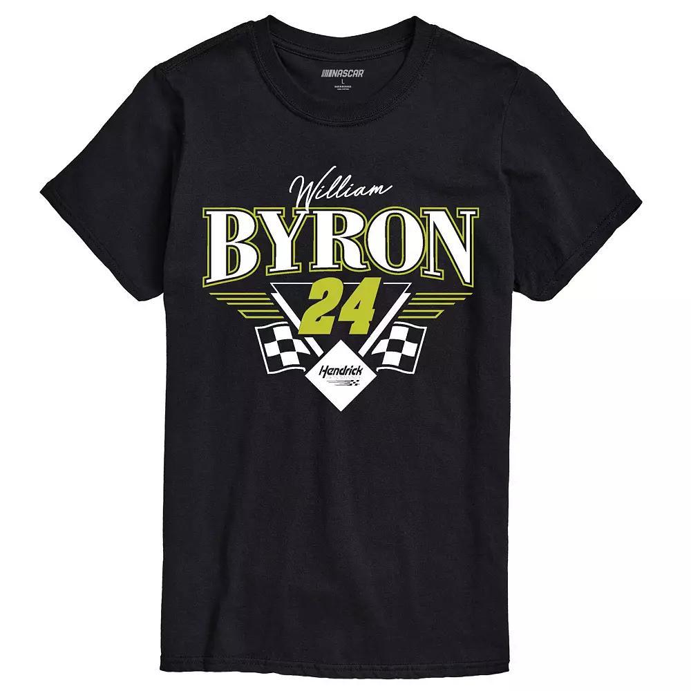 Men's NASCAR William Byron Graphic Tee, Size: Small, Black Product Image