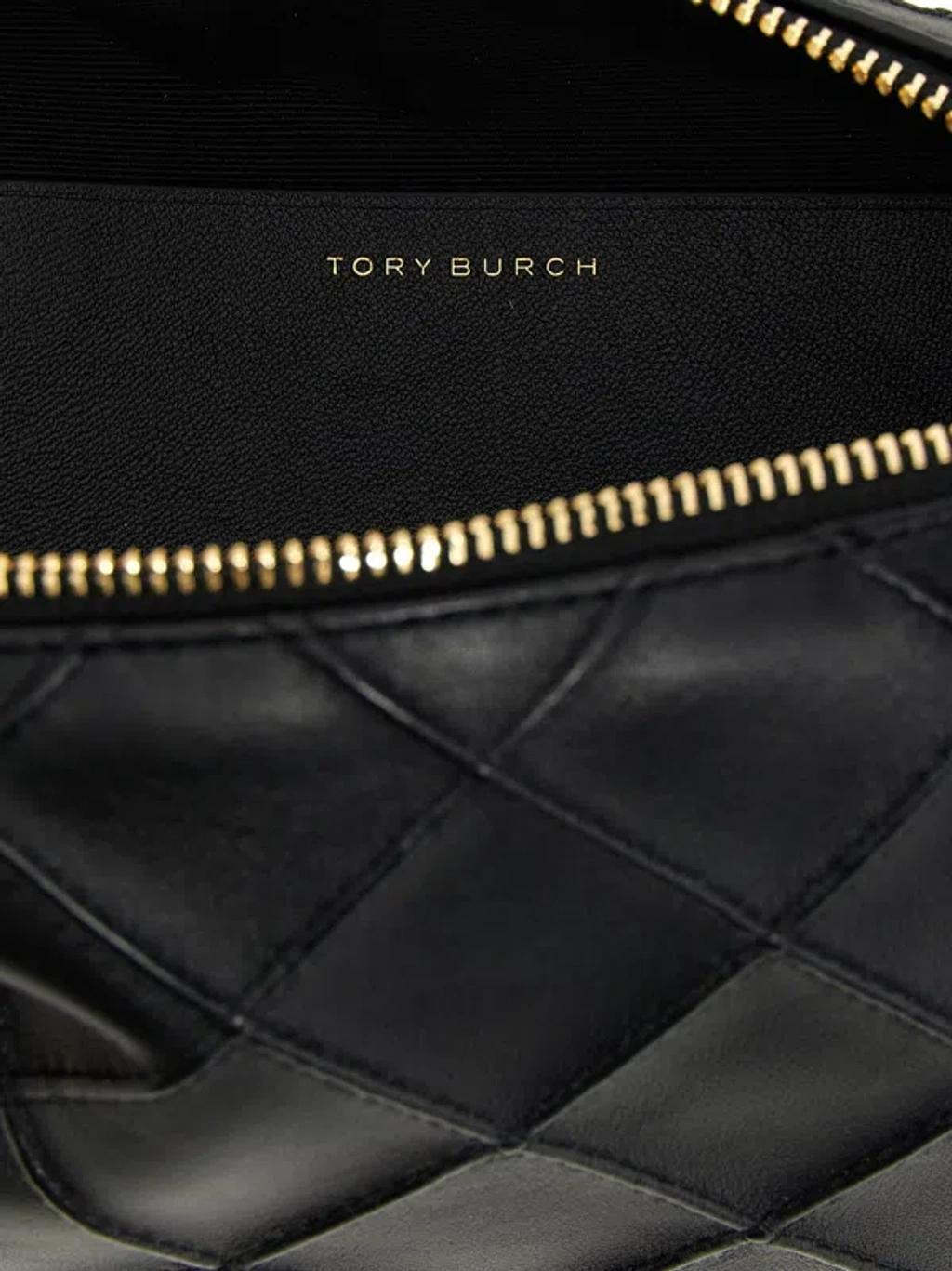 TORY BURCH Fleming Small Crossbody Bag Crossbody Bags Black Product Image
