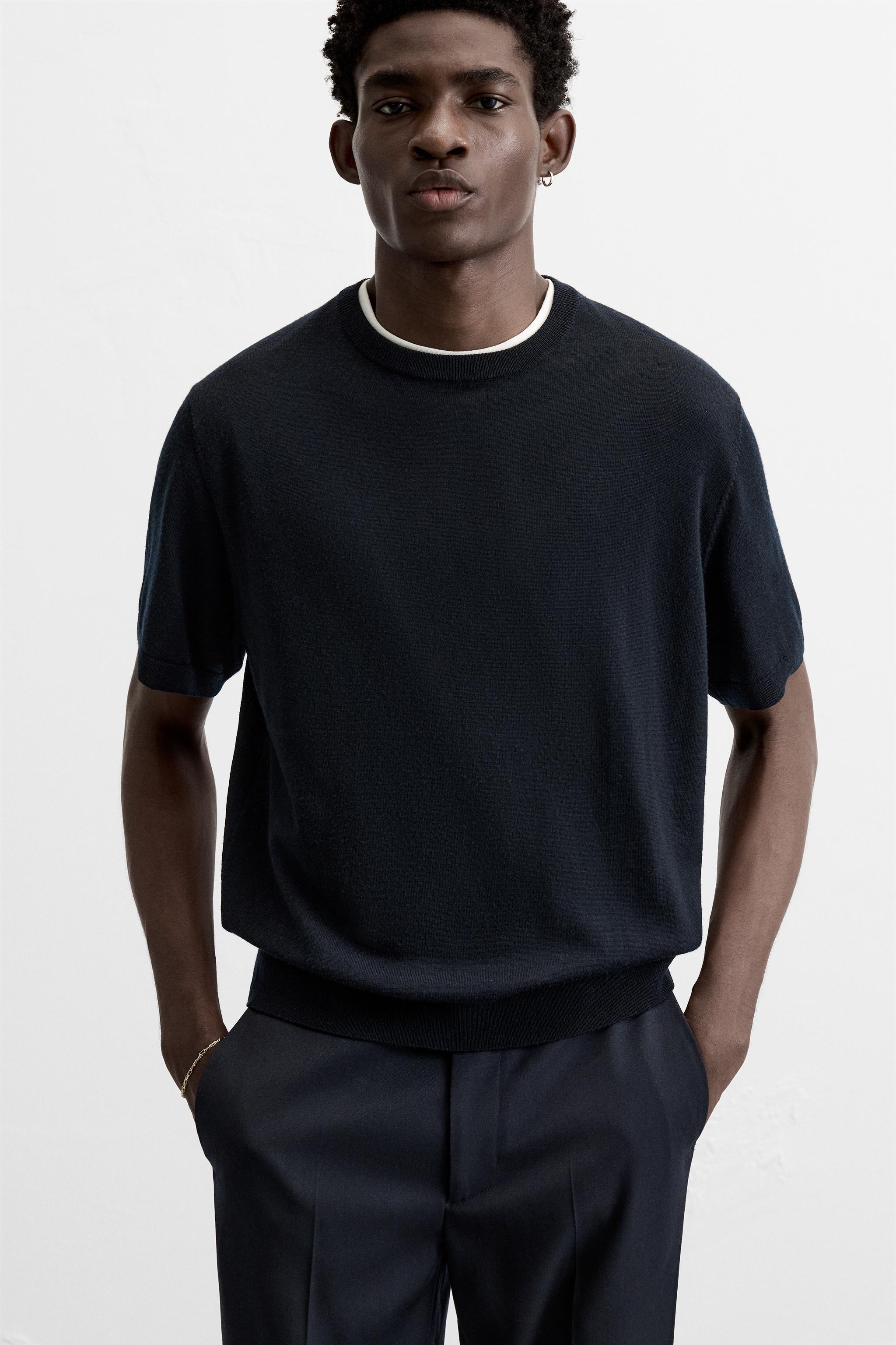 100% WOOL KNIT T-SHIRT LIMITED EDITION Product Image