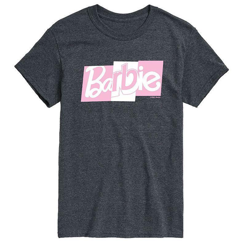 Mens Barbie Pink Logo Tee Product Image