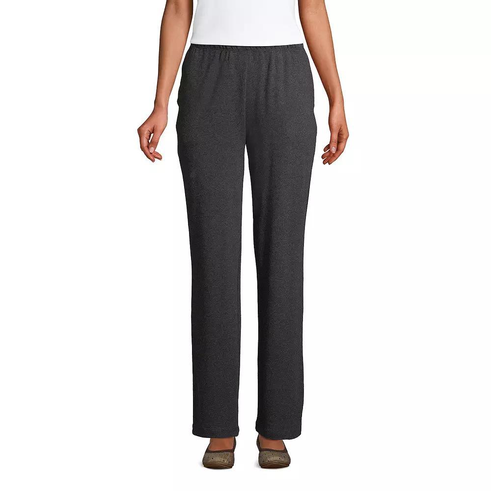 Women's Lands' End Sport Knit High Waist Pants, Size: XL, Red Desert Product Image