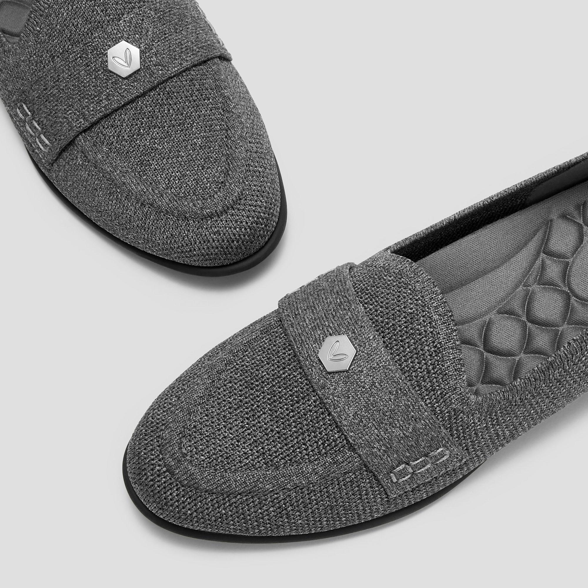 Almond-Toe Penny Loafers (Eloise) Product Image