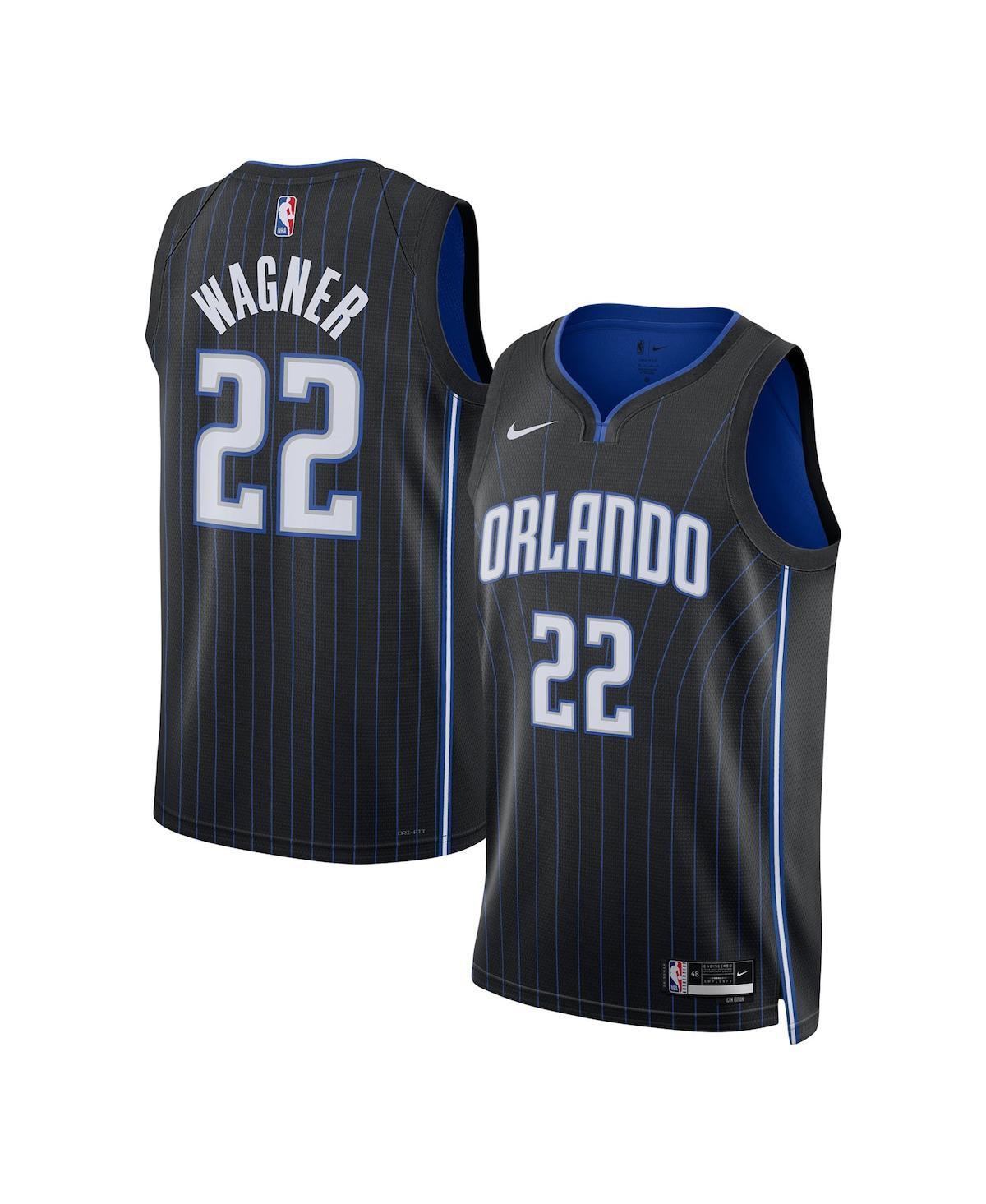 Unisex Nike Franz Wagner Black Orlando Magic Swingman Jersey - Association Edition, Adult Unisex Product Image