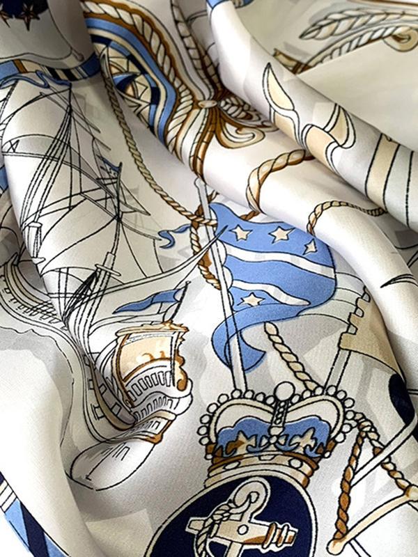 Urban Silk Imitation Printed Square Scarf Product Image