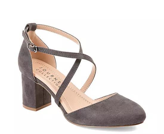 Journee Collection Womens Foster Wide Pump Product Image