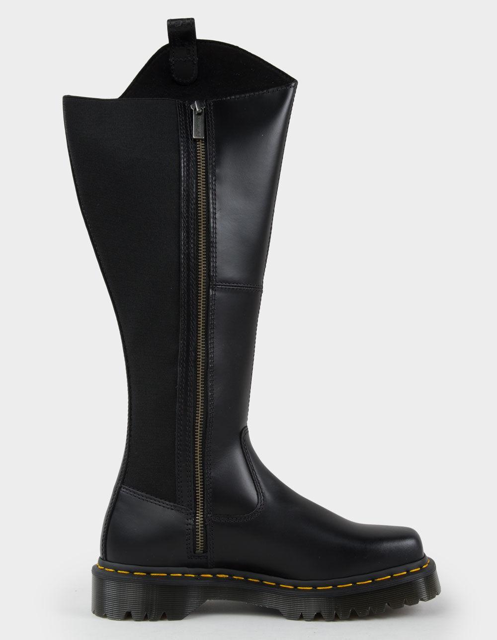 DR. MARTENS Amaayah Womens Knee High Leather Boots Product Image