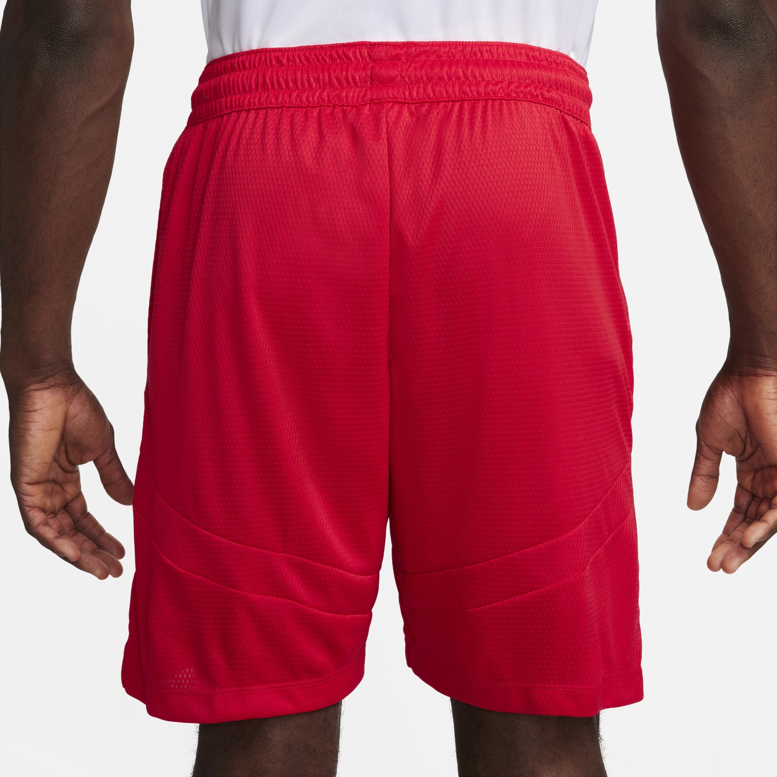 Men's Nike Dri-FIT Icon 8-in. Basketball Short, Size: Large, University Red Product Image