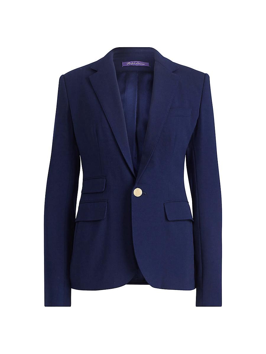 Parker One-Button Wool Jacket Product Image