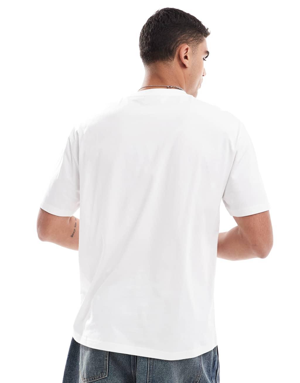 ASOS DESIGN essential relaxed t-shirt in white | ASOS Product Image