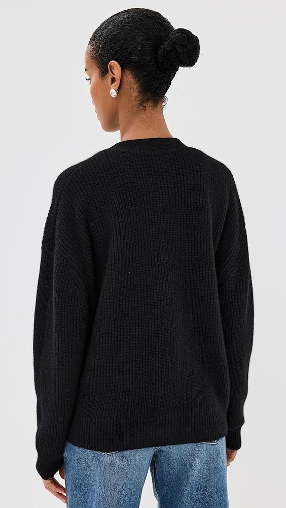 Jenni Kayne Cropped Cashmere Cocoon Cardigan | Shopbop Product Image