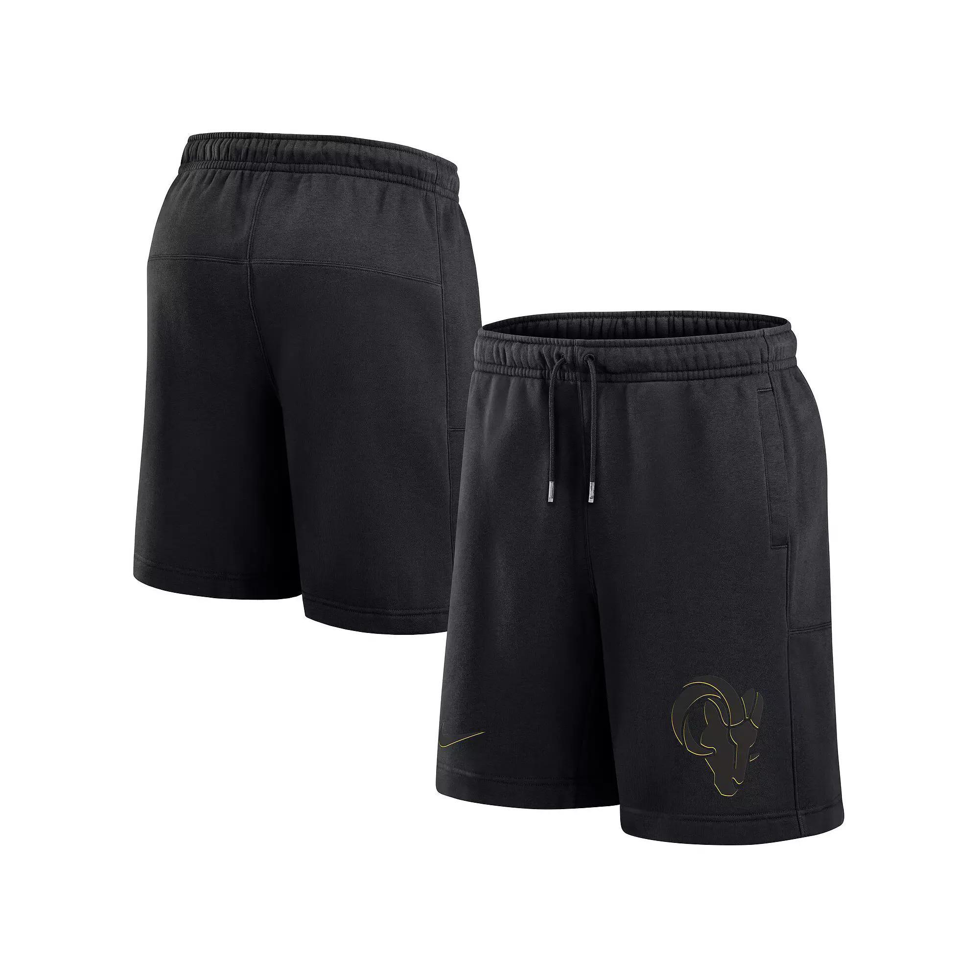 Mens Nike Los Angeles Rams 24 Edge Fleece Shorts Product Image