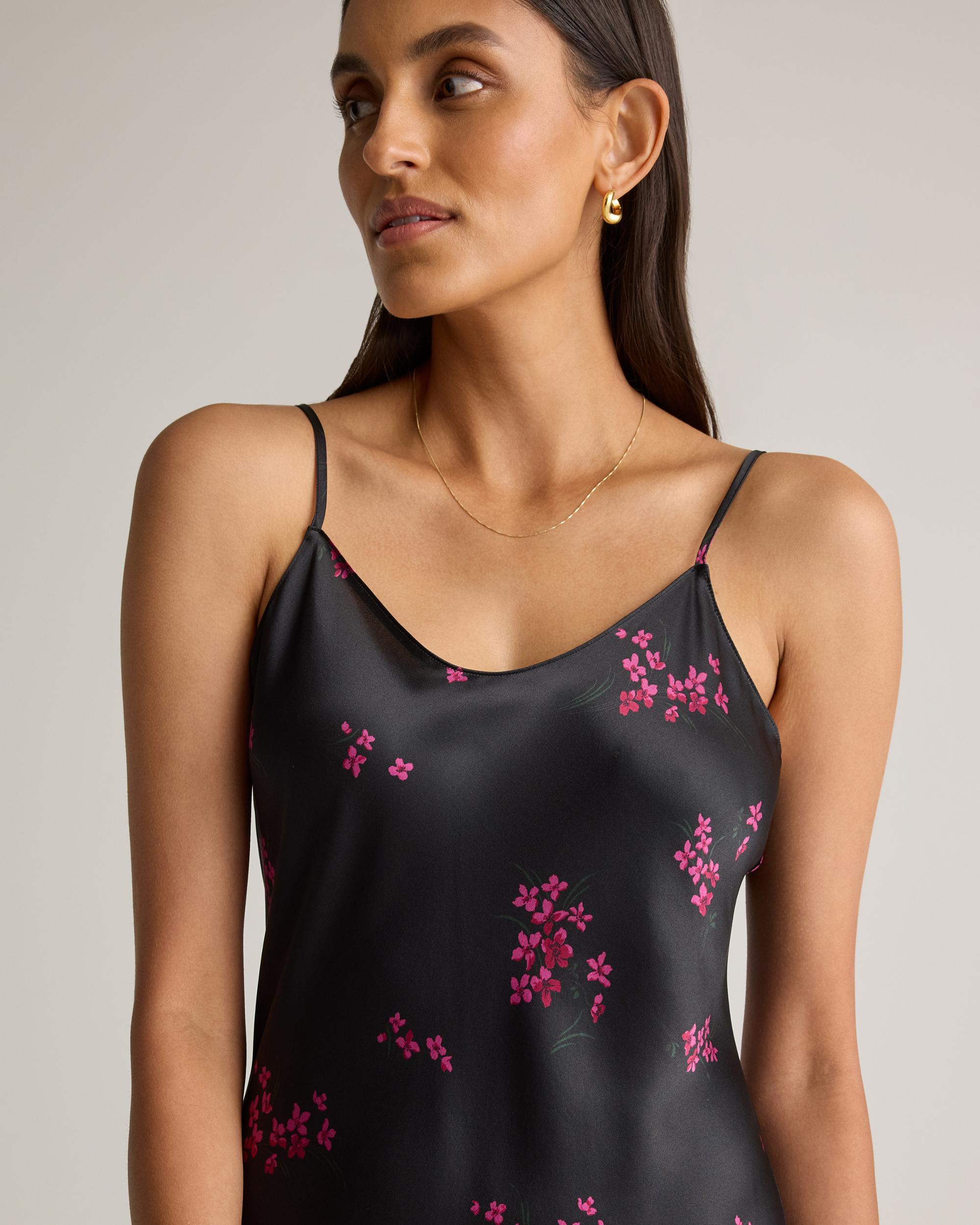 Quince | Women's Maxi Slip Dress Size XS, Mulberry Silk Product Image